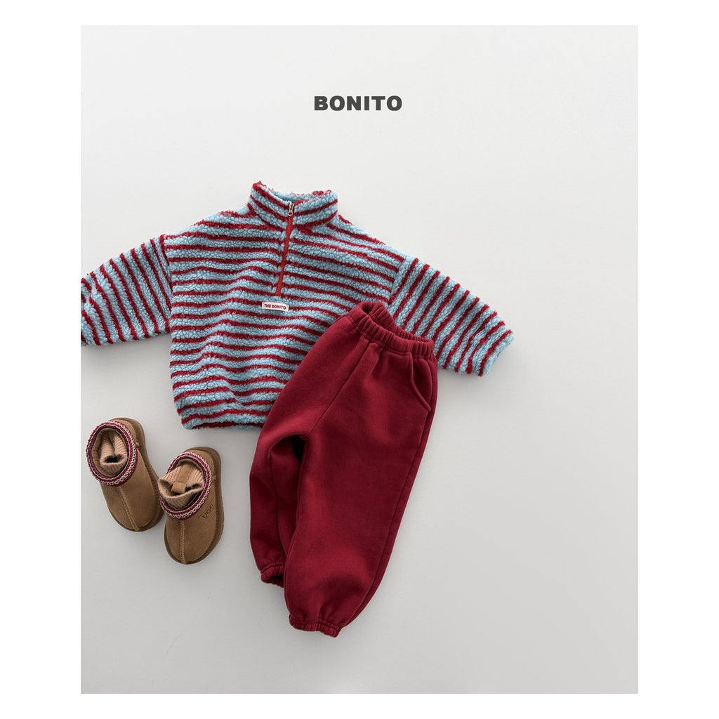 Bonito ダンブルハーフジップロンT