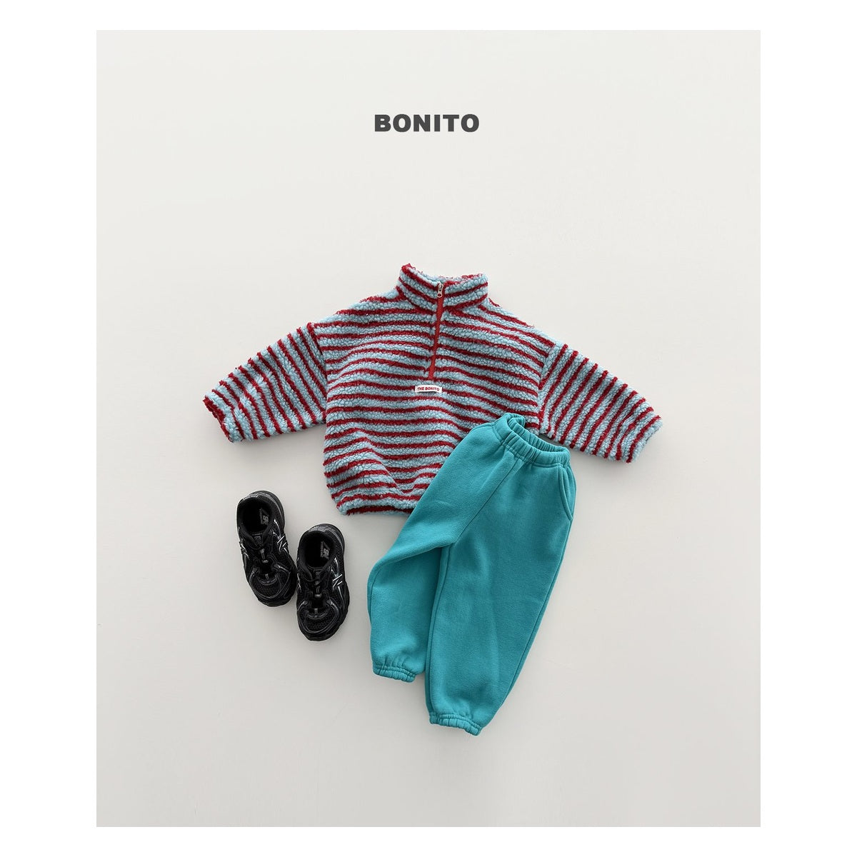 Bonito ダンブルハーフジップロンT
