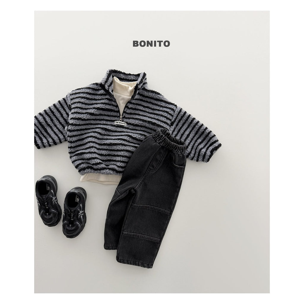 Bonito ダンブルハーフジップロンT