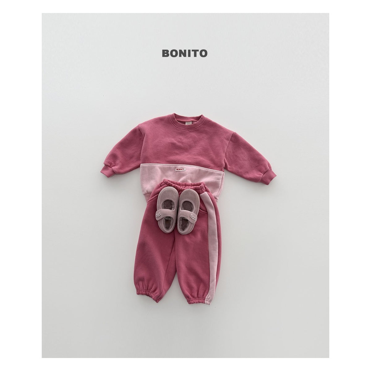 Bonito アンダーカラーステッチスウェット