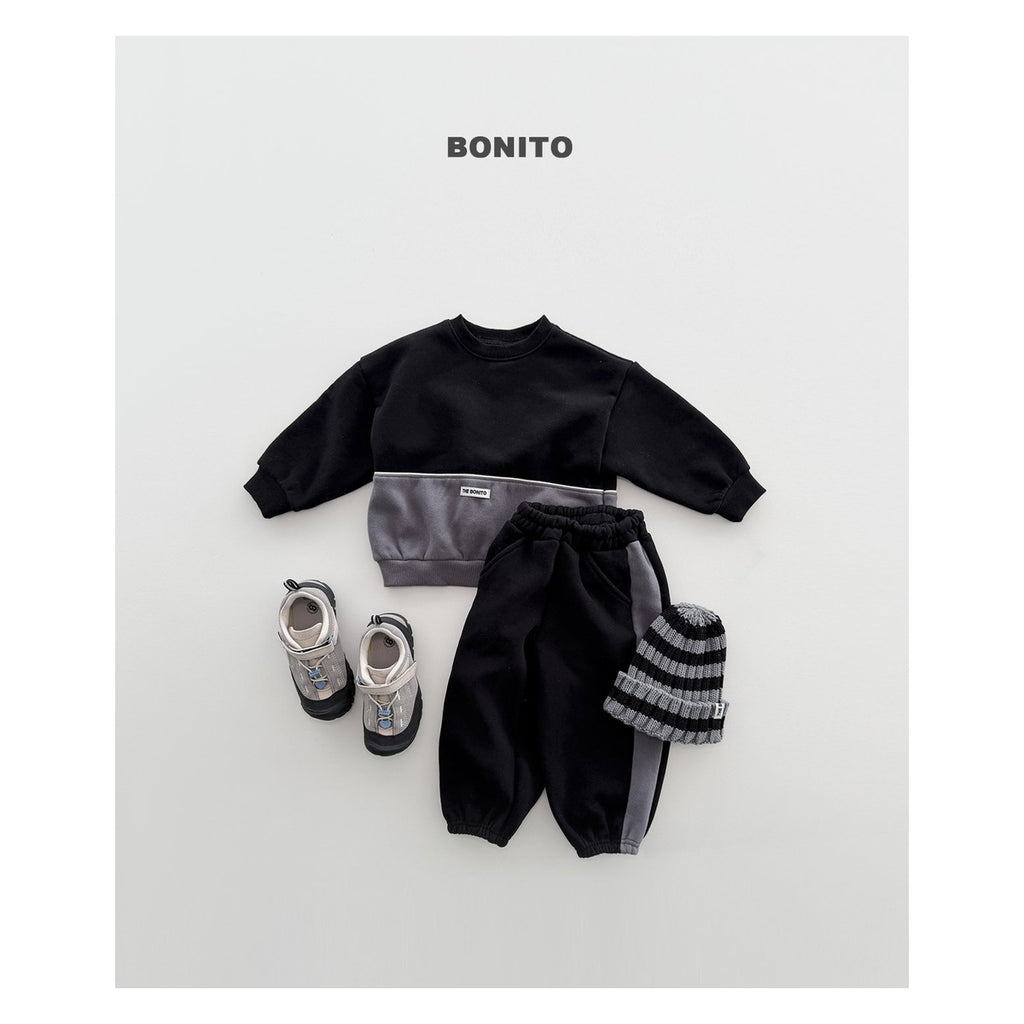 Bonito アンダーカラーステッチスウェット