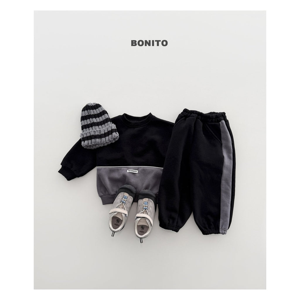 Bonito アンダーカラーステッチスウェット