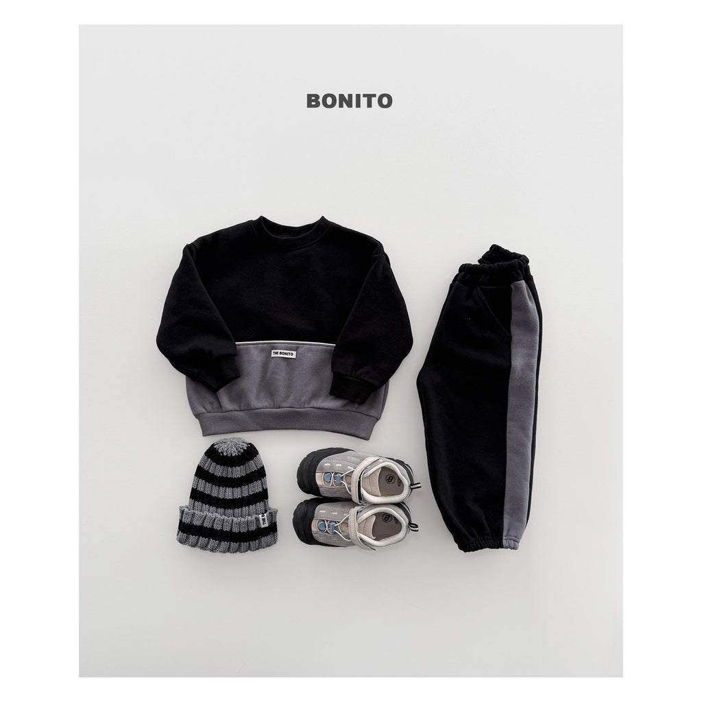 Bonito アンダーカラーステッチスウェット