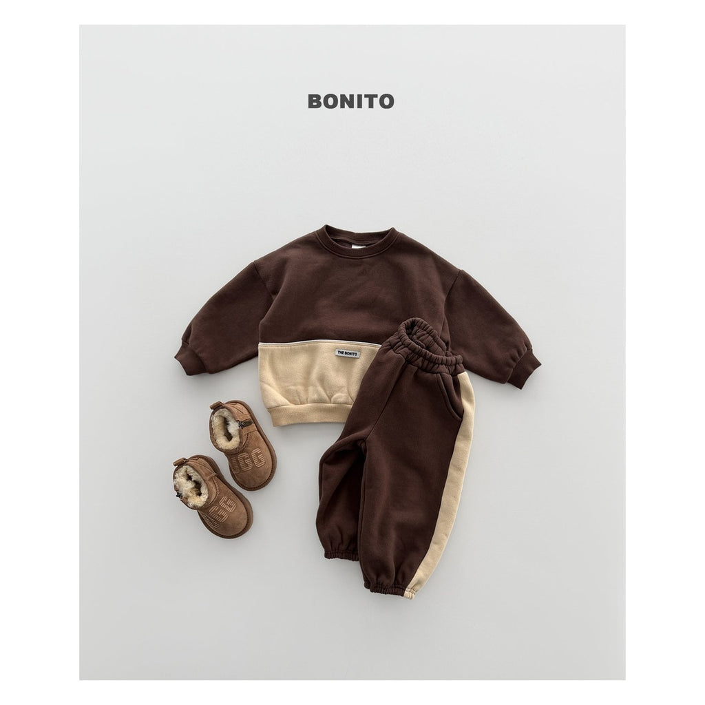 Bonito アンダーカラーステッチスウェット