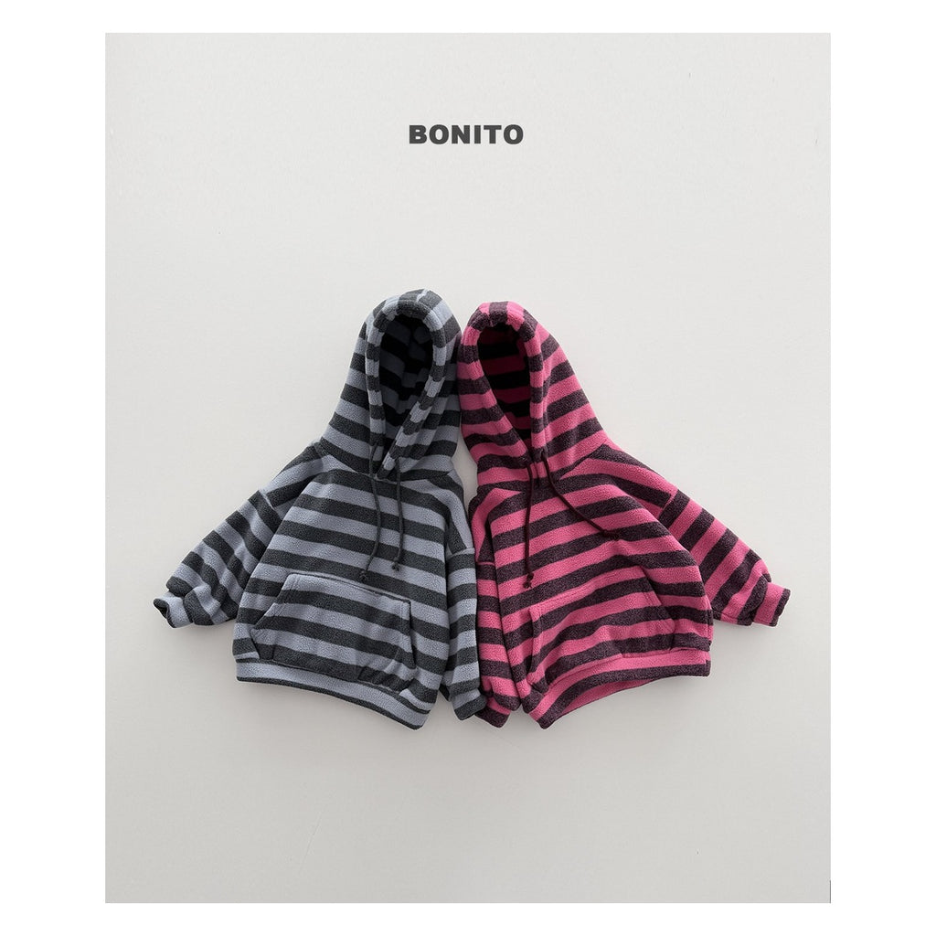 Bonito フリースフードパーカー