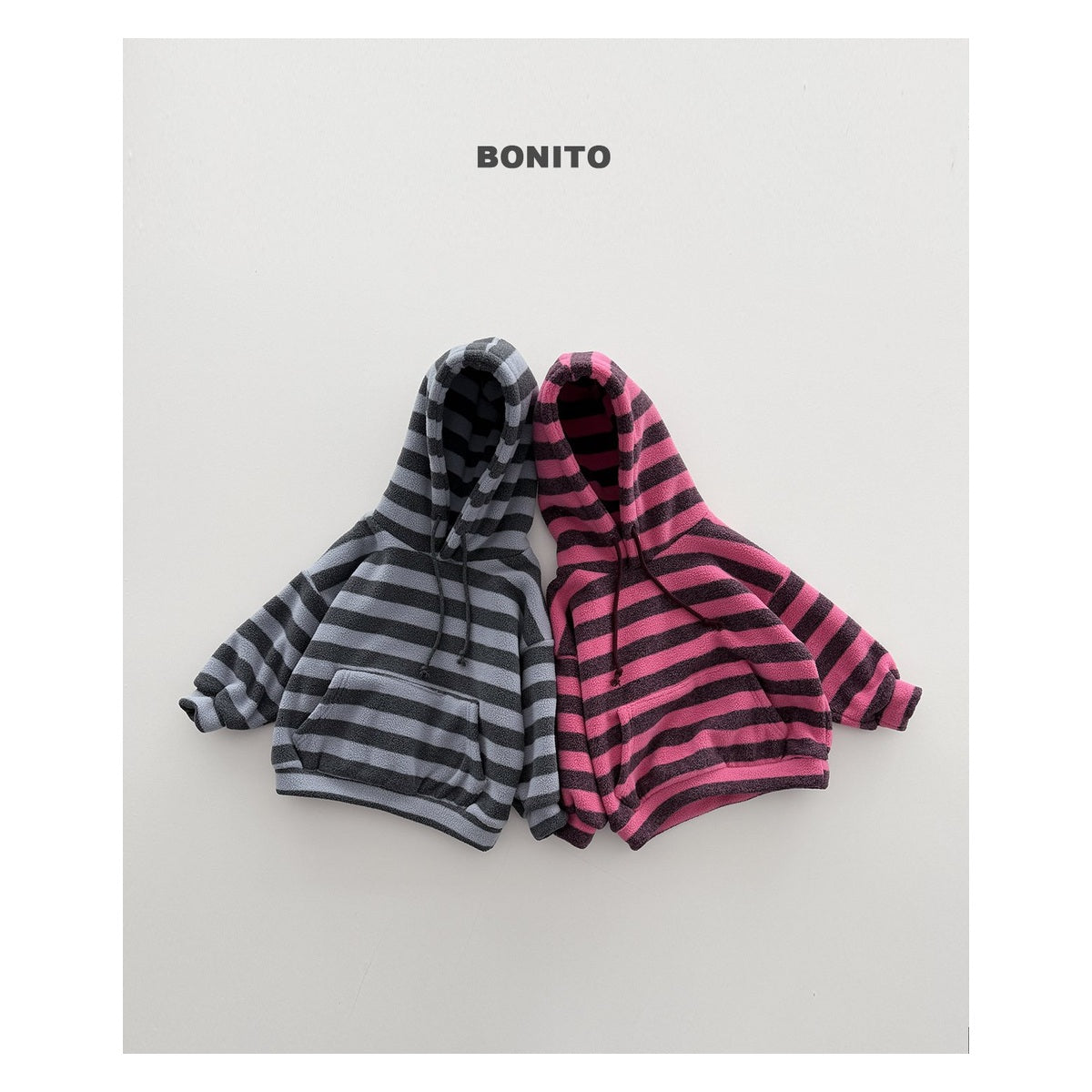 Bonito フリースフードパーカー