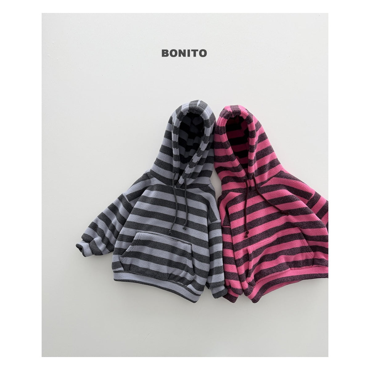 Bonito フリースフードパーカー