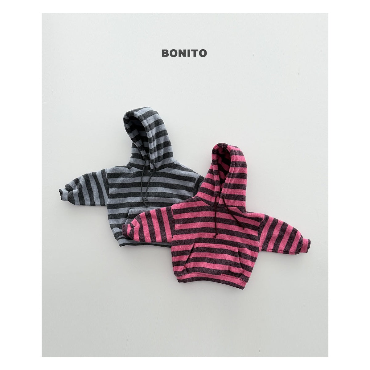 Bonito フリースフードパーカー