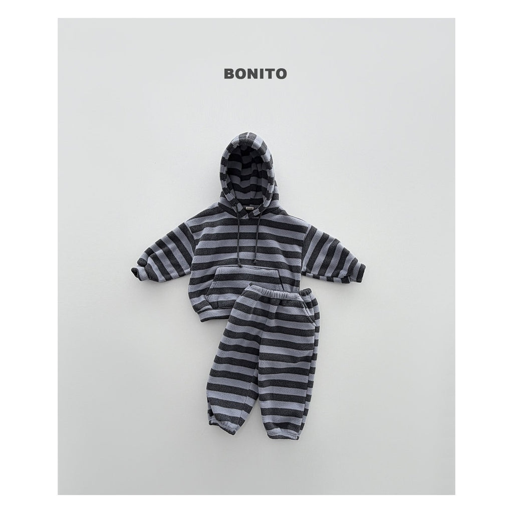 Bonito フリースフードパーカー
