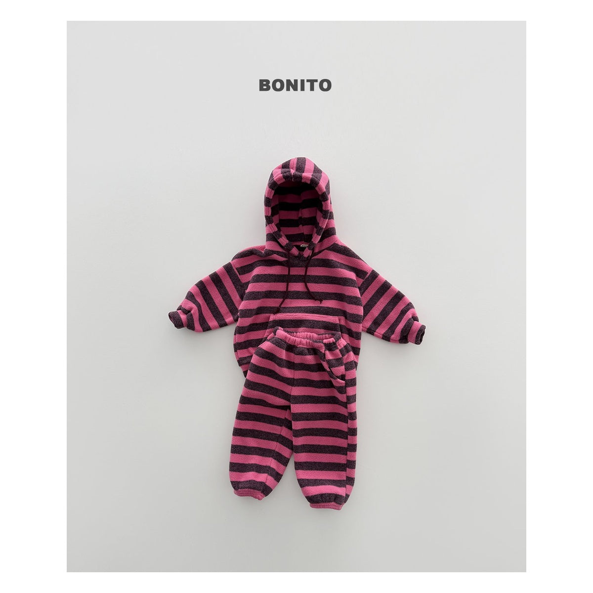 Bonito フリースフードパーカー