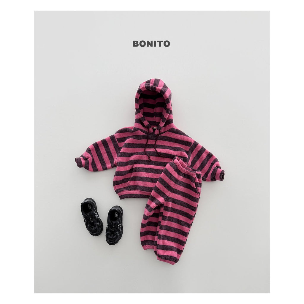 Bonito フリースフードパーカー