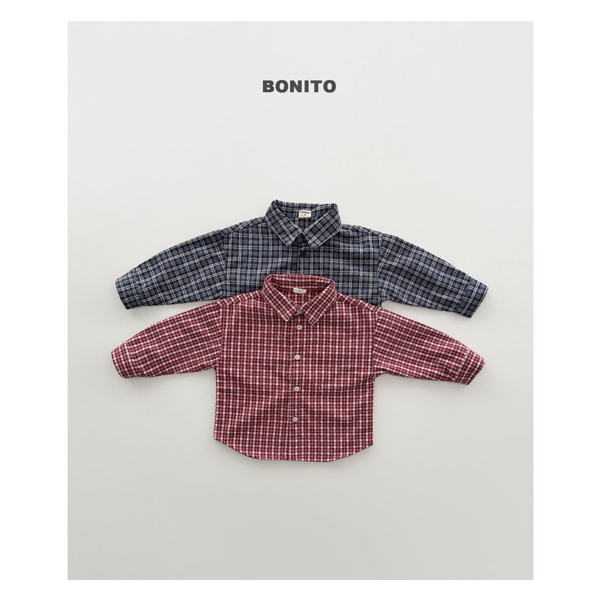 Bonito 起毛チェックシャツ