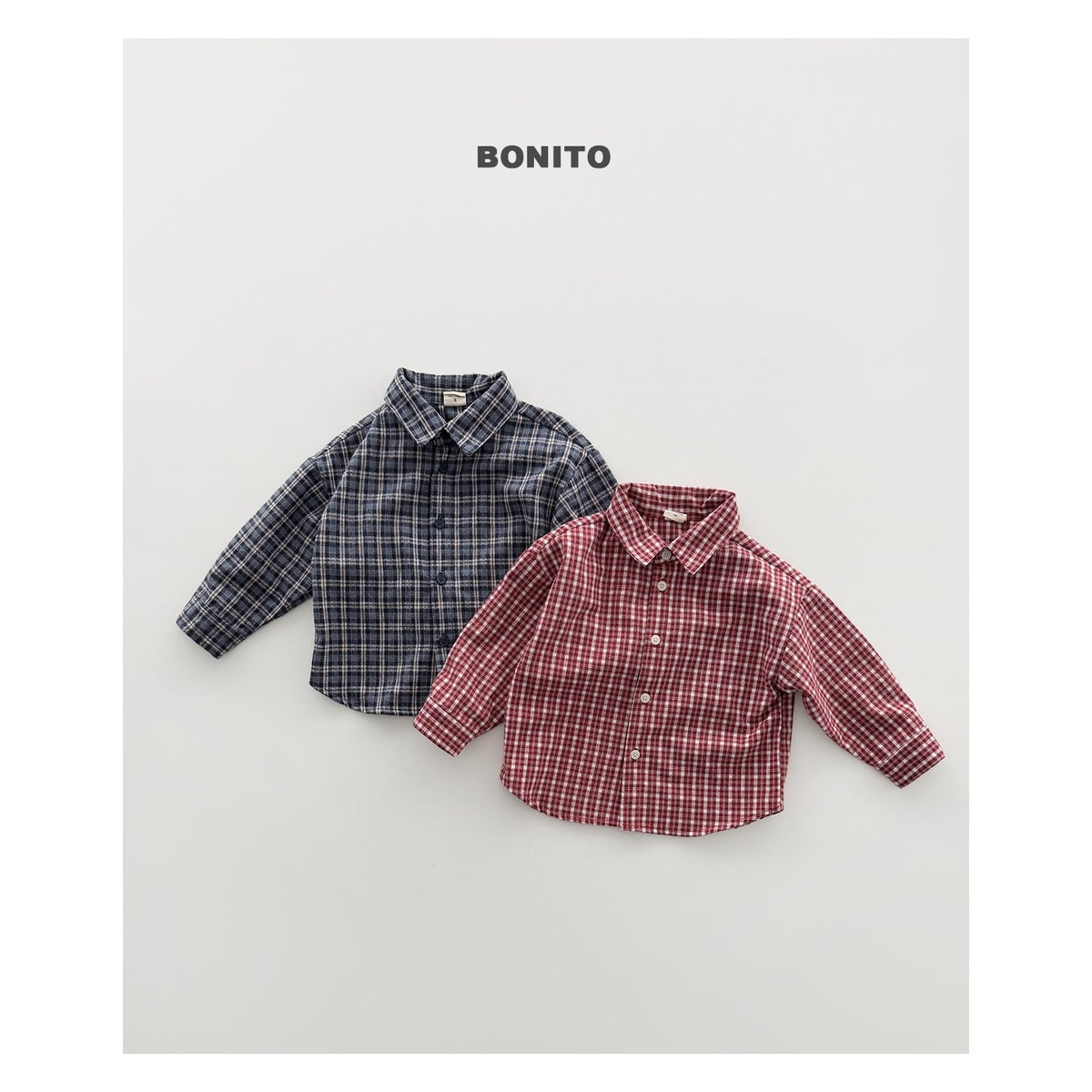 Bonito 起毛チェックシャツ
