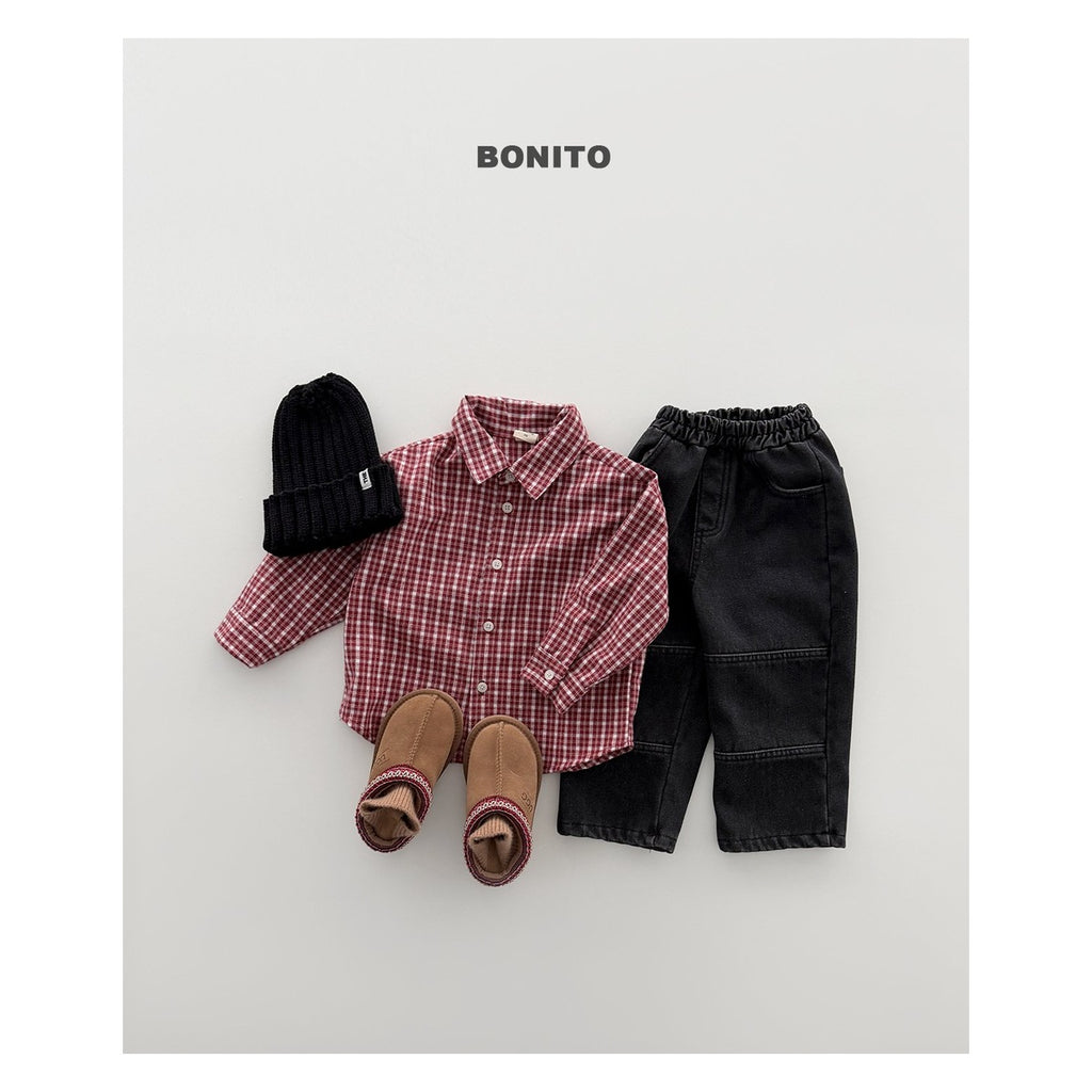 Bonito 起毛チェックシャツ