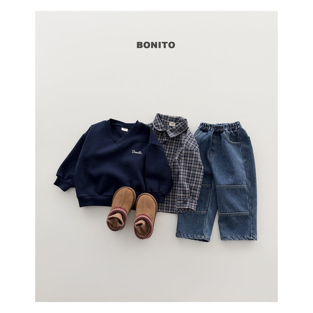 Bonito 起毛チェックシャツ