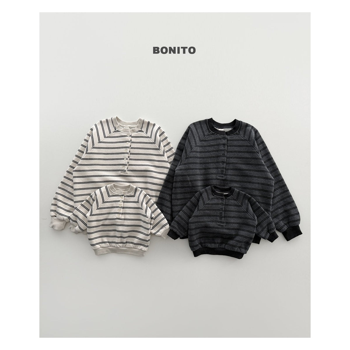 Bonito ヘンリーネックスウェット