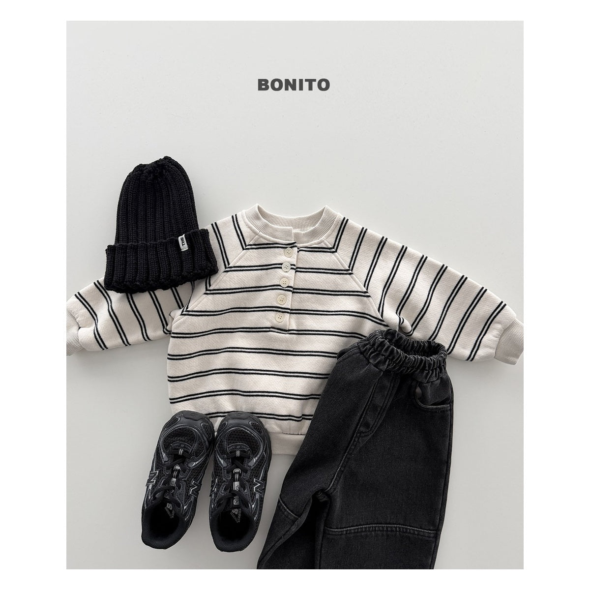 Bonito ヘンリーネックスウェット