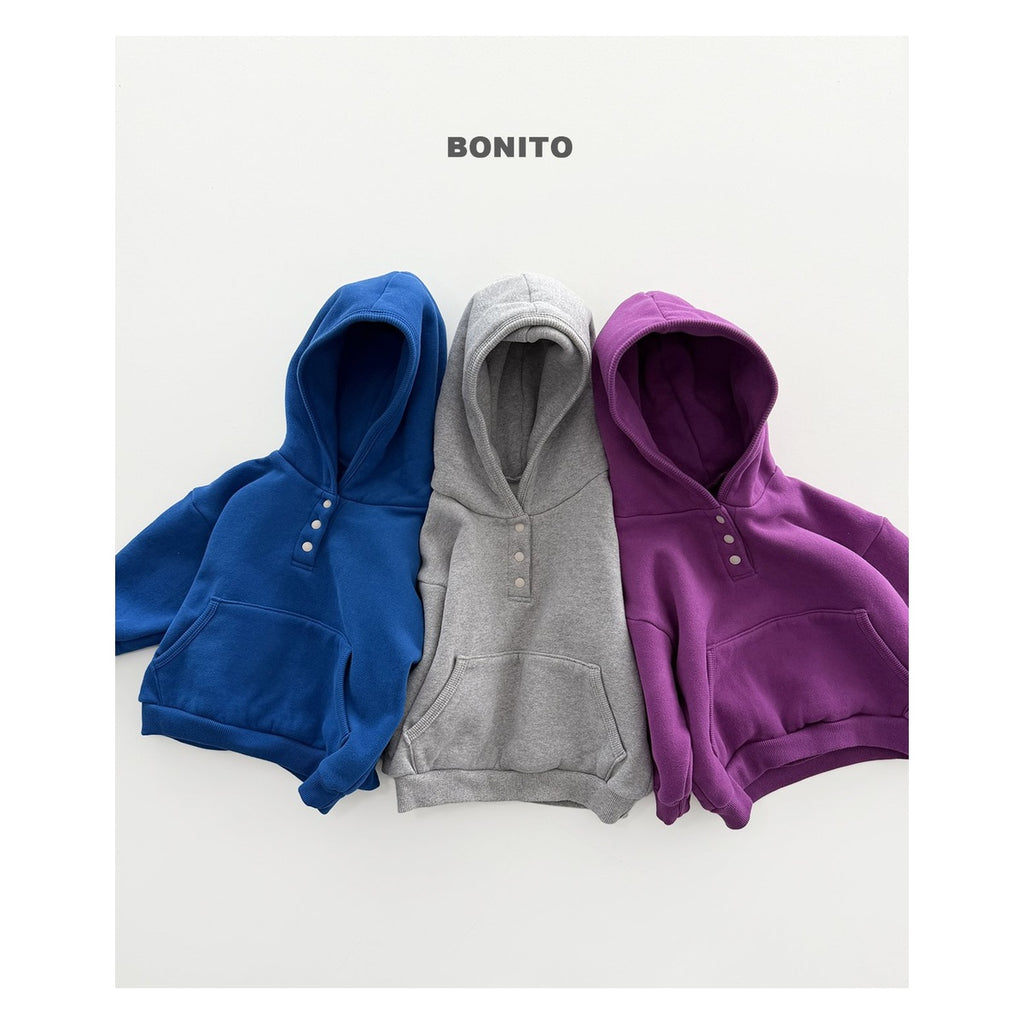 Bonito ラップ裏毛パーカー