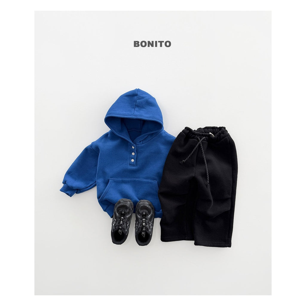 Bonito ラップ裏毛パーカー