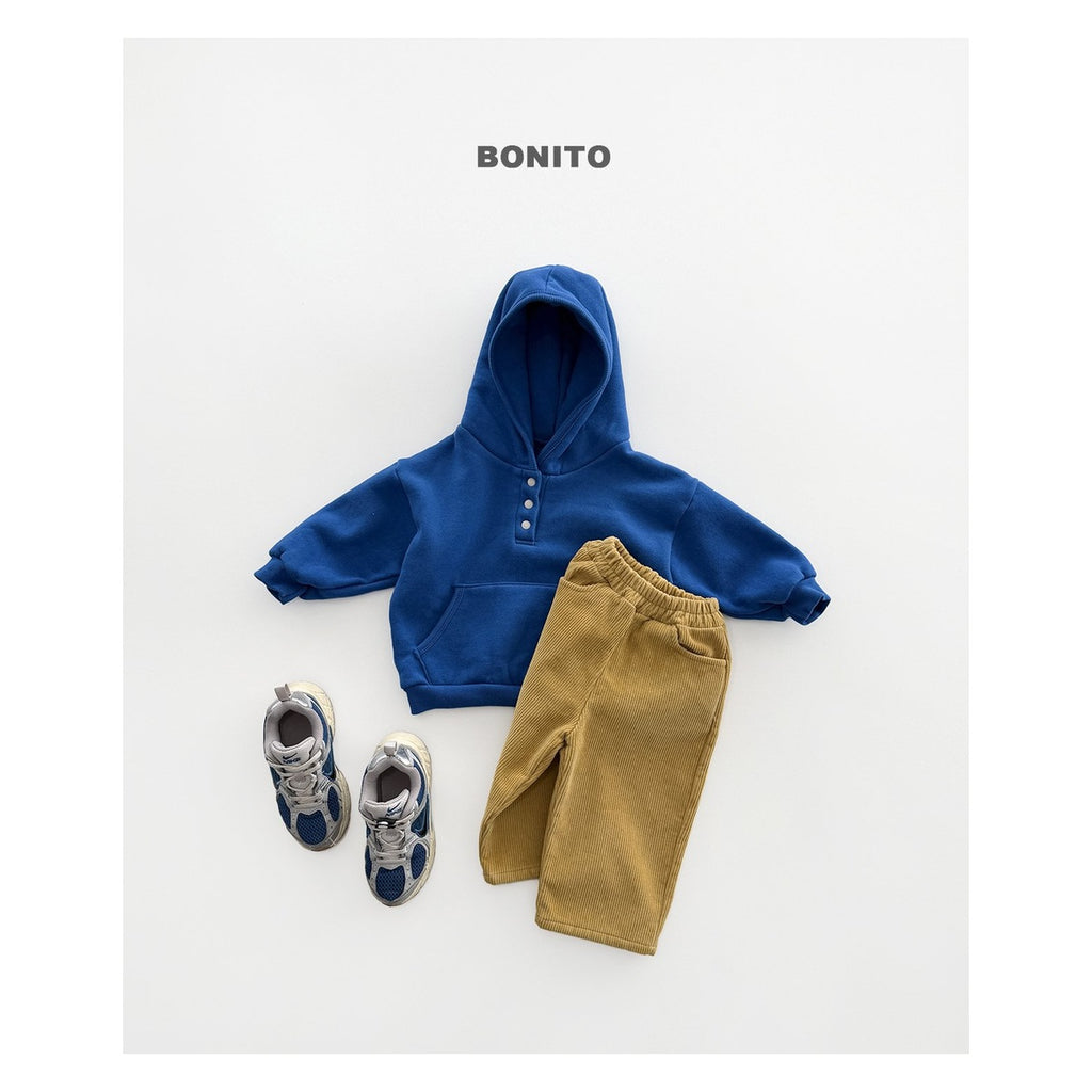 Bonito ラップ裏毛パーカー