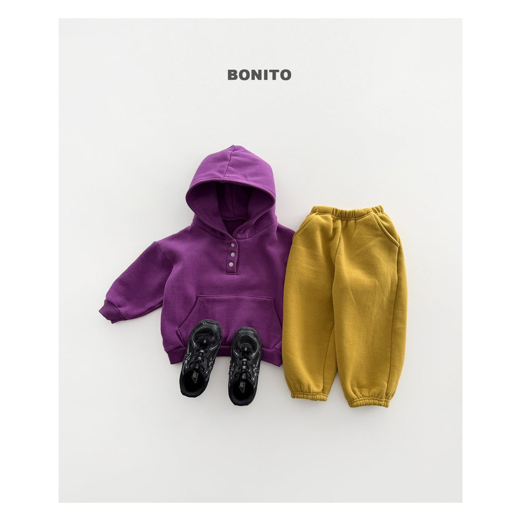 Bonito ラップ裏毛パーカー