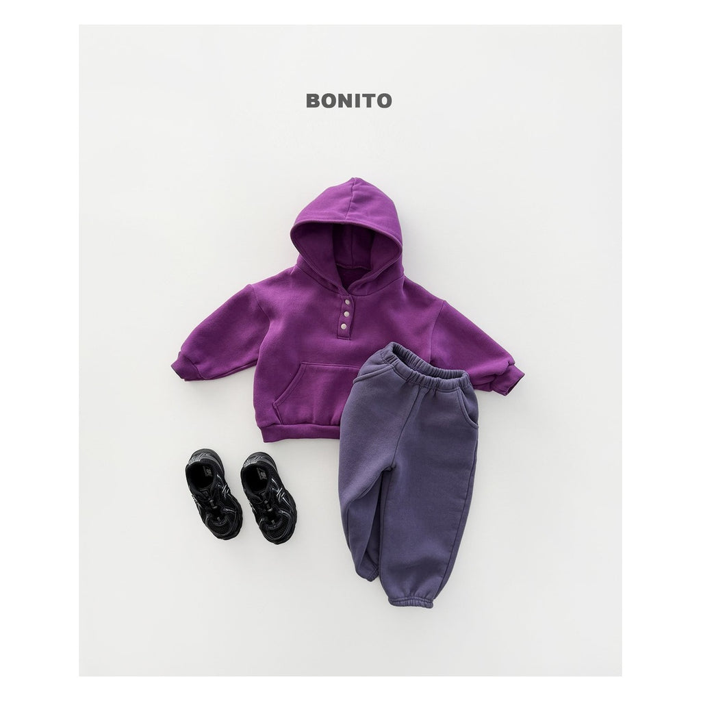 Bonito ラップ裏毛パーカー