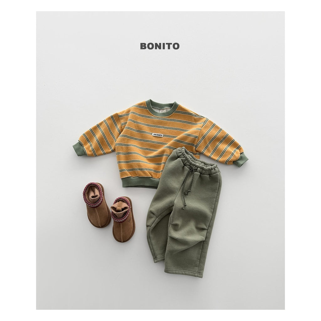 Bonito 膝ピンタックストレートパンツ