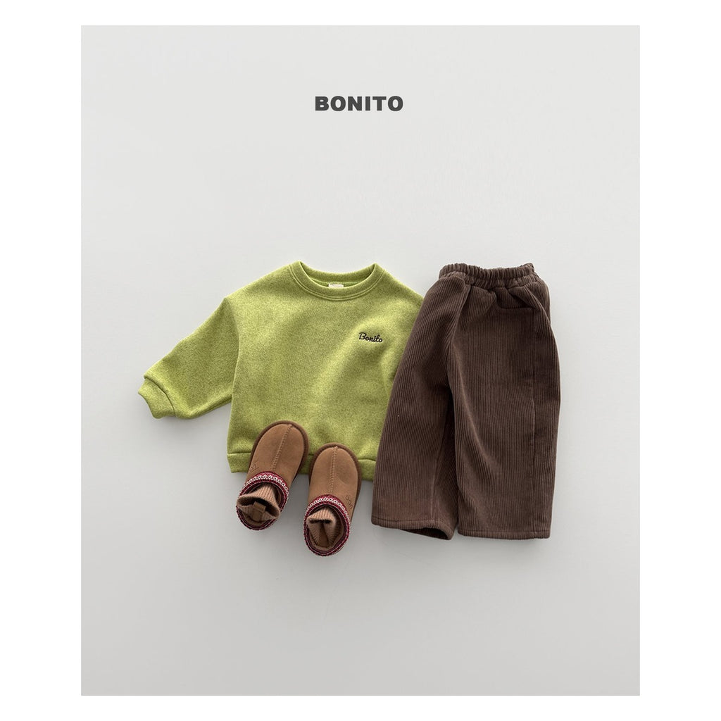 Bonito コーデュロイ起毛パンツ