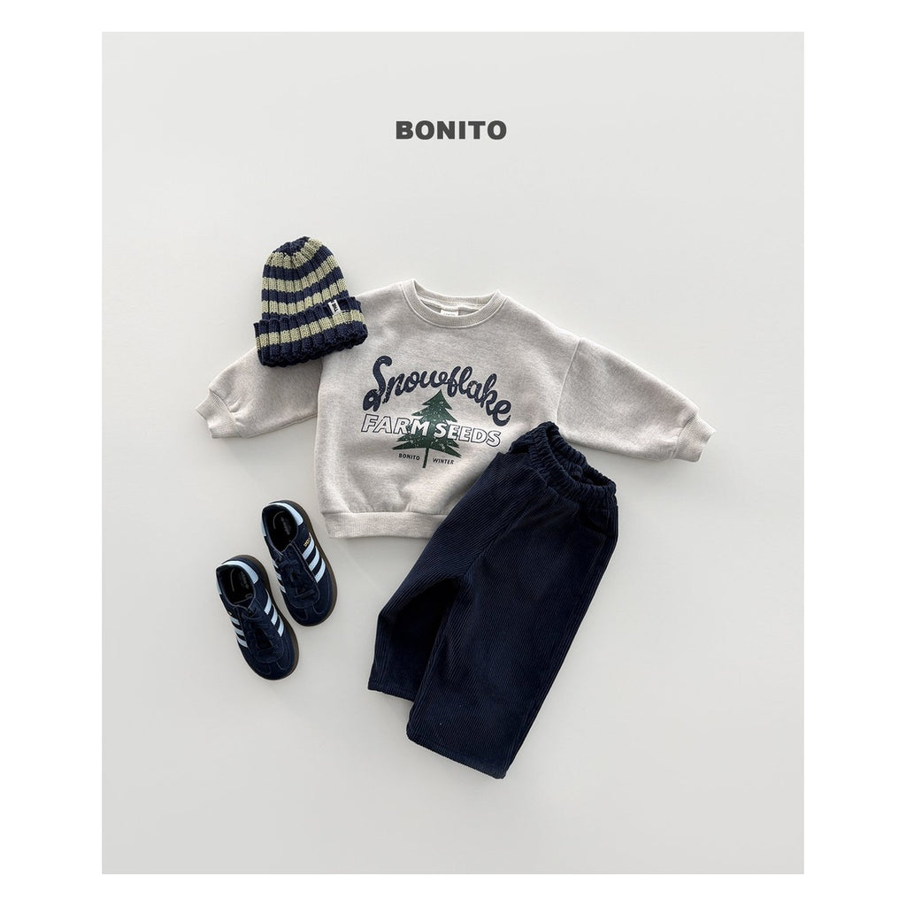 Bonito コーデュロイ起毛パンツ