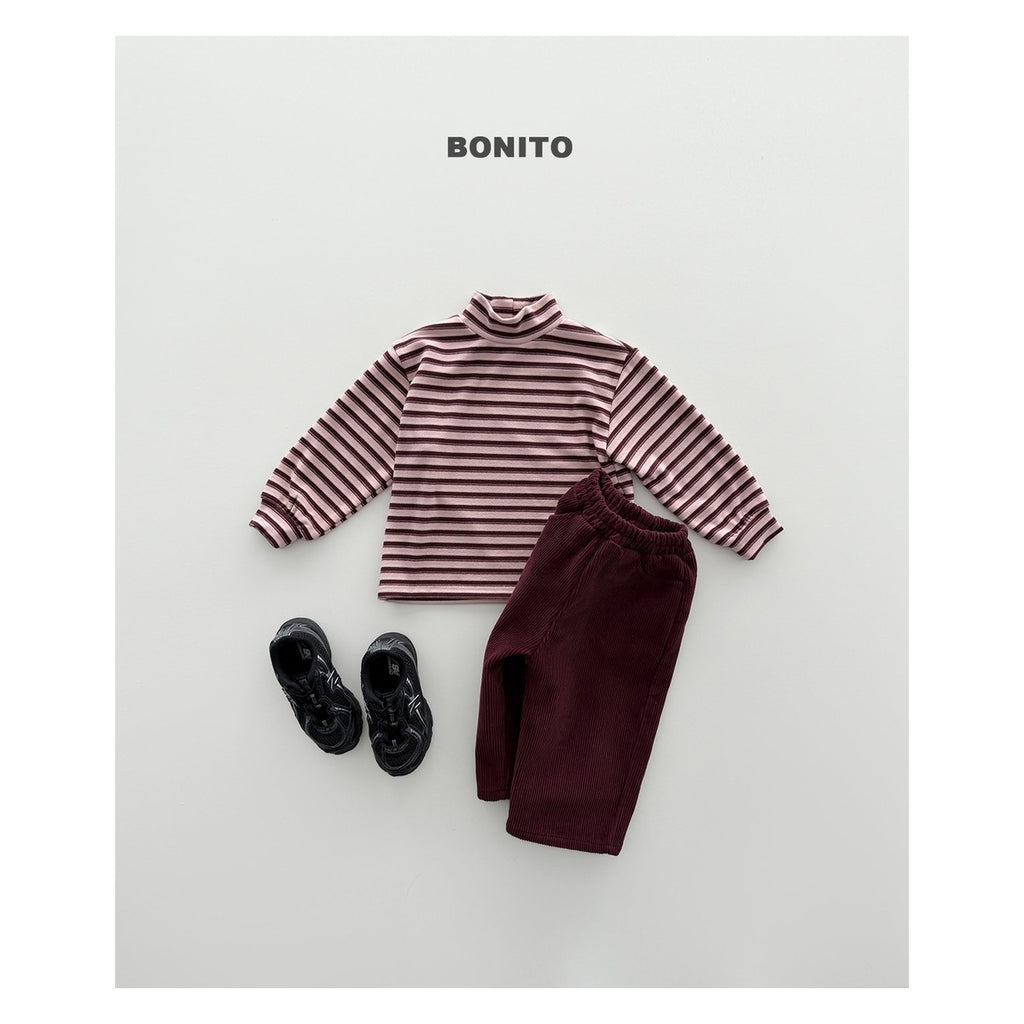 Bonito コーデュロイ起毛パンツ