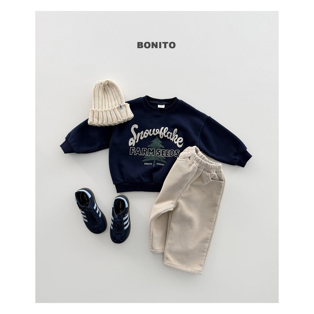 Bonito コーデュロイ起毛パンツ