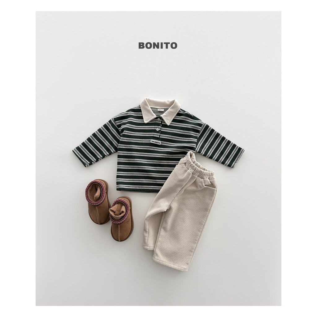 Bonito コーデュロイ起毛パンツ