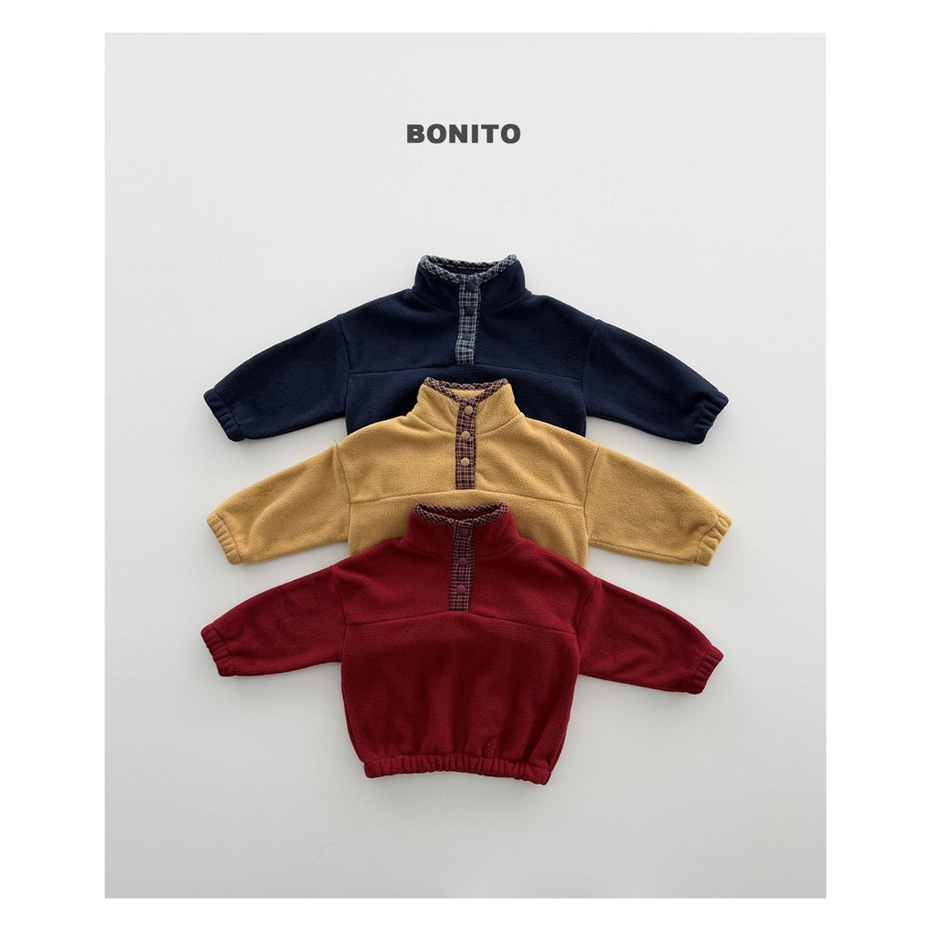 Bonito チェック柄フリース