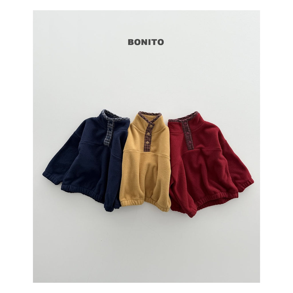 Bonito チェック柄フリース