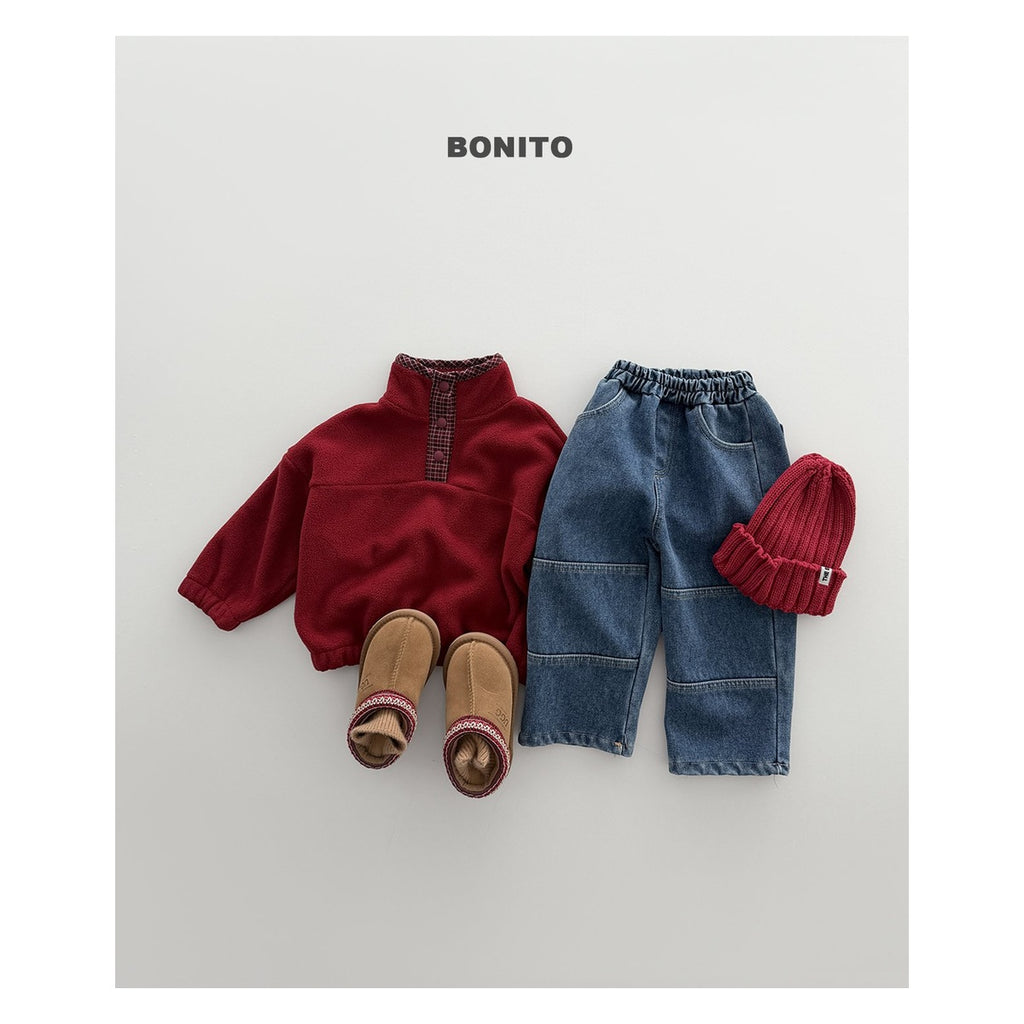 Bonito チェック柄フリース