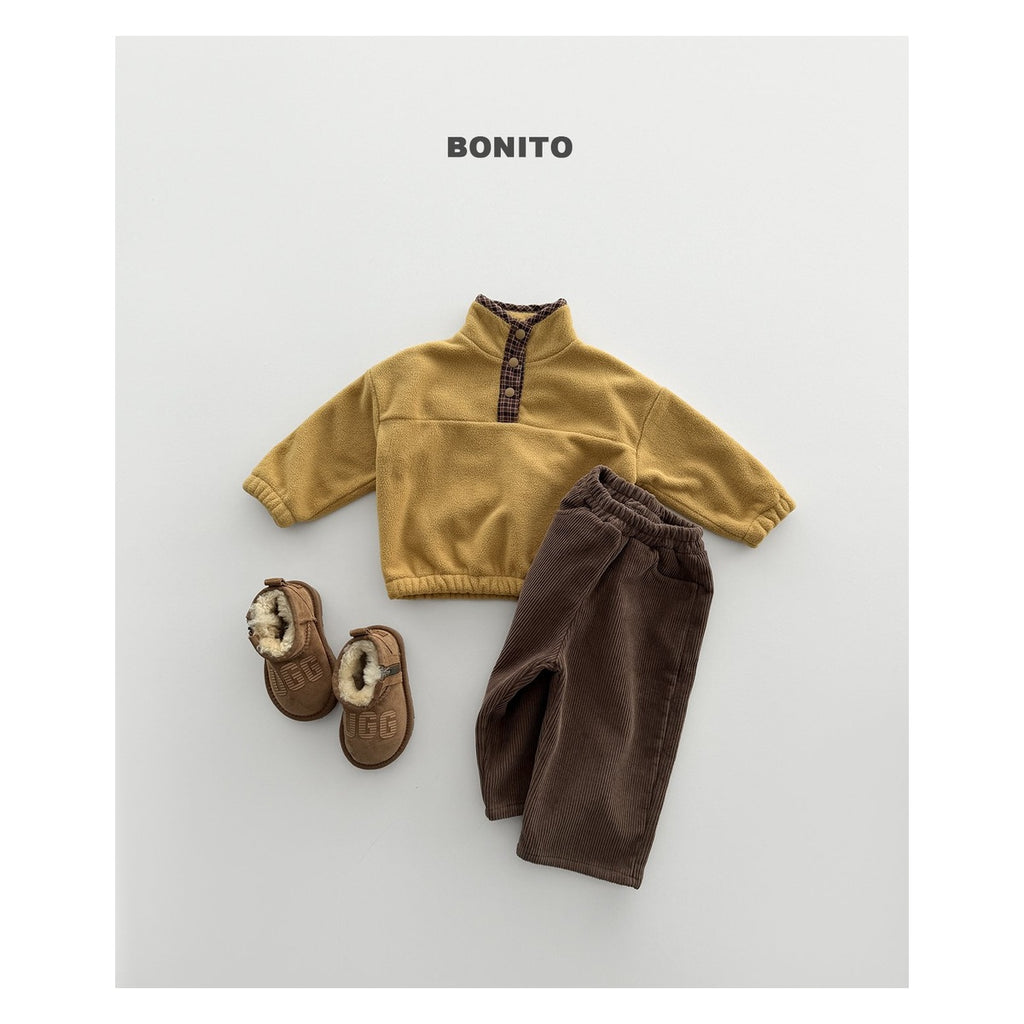Bonito チェック柄フリース