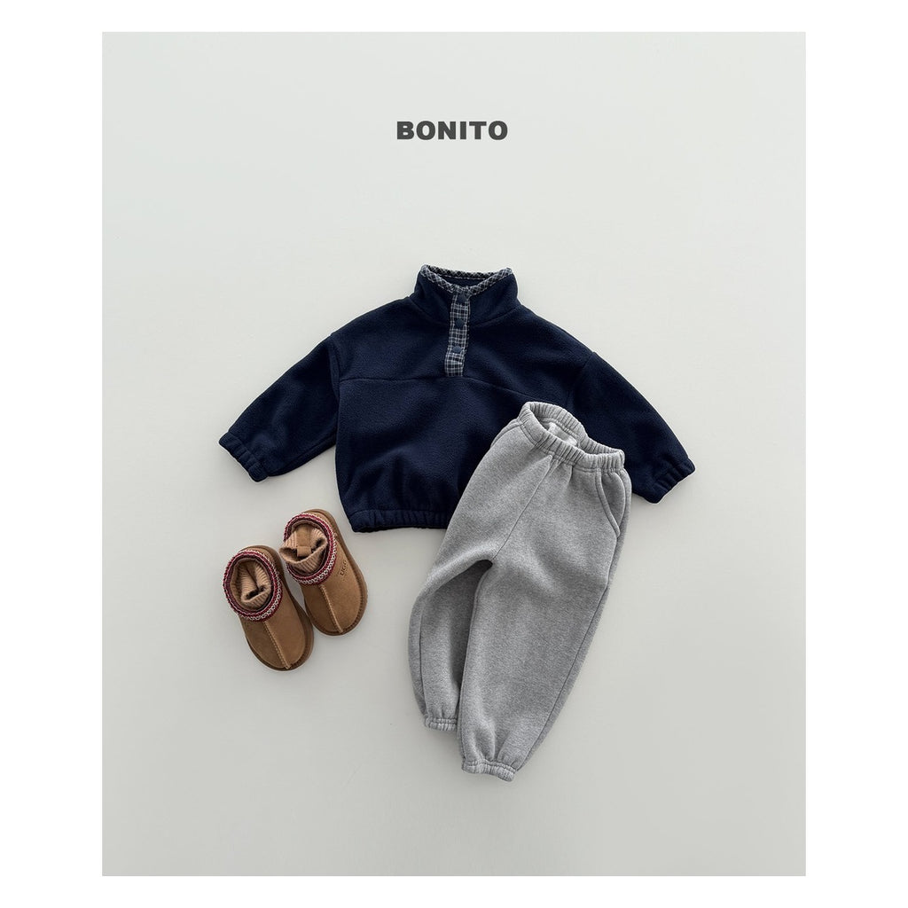 Bonito チェック柄フリース
