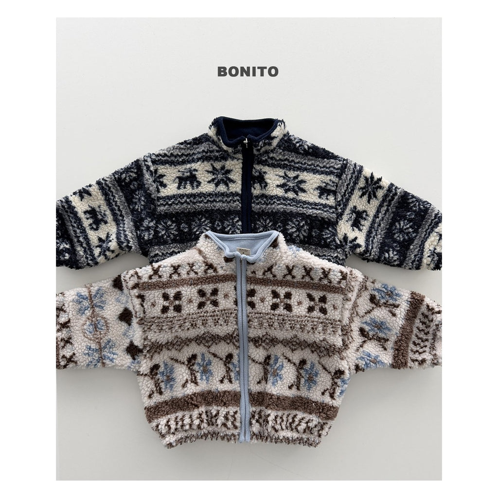 Bonito ノルディックジップアップジャンパー