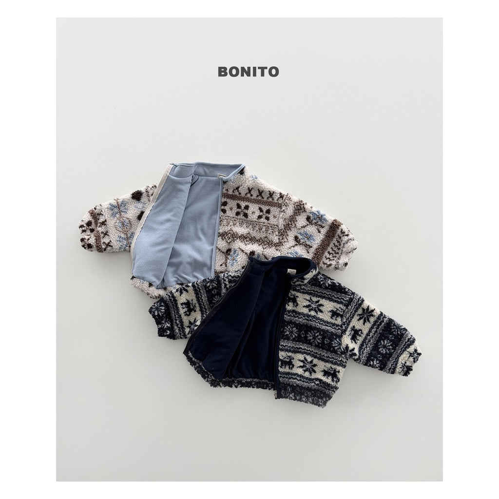 Bonito ノルディックジップアップジャンパー