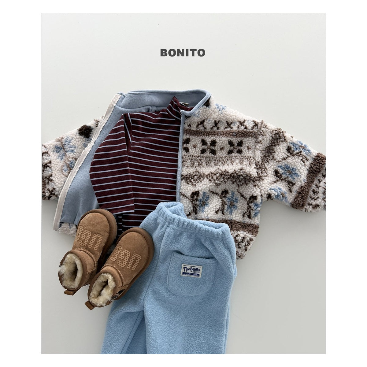 Bonito ノルディックジップアップジャンパー