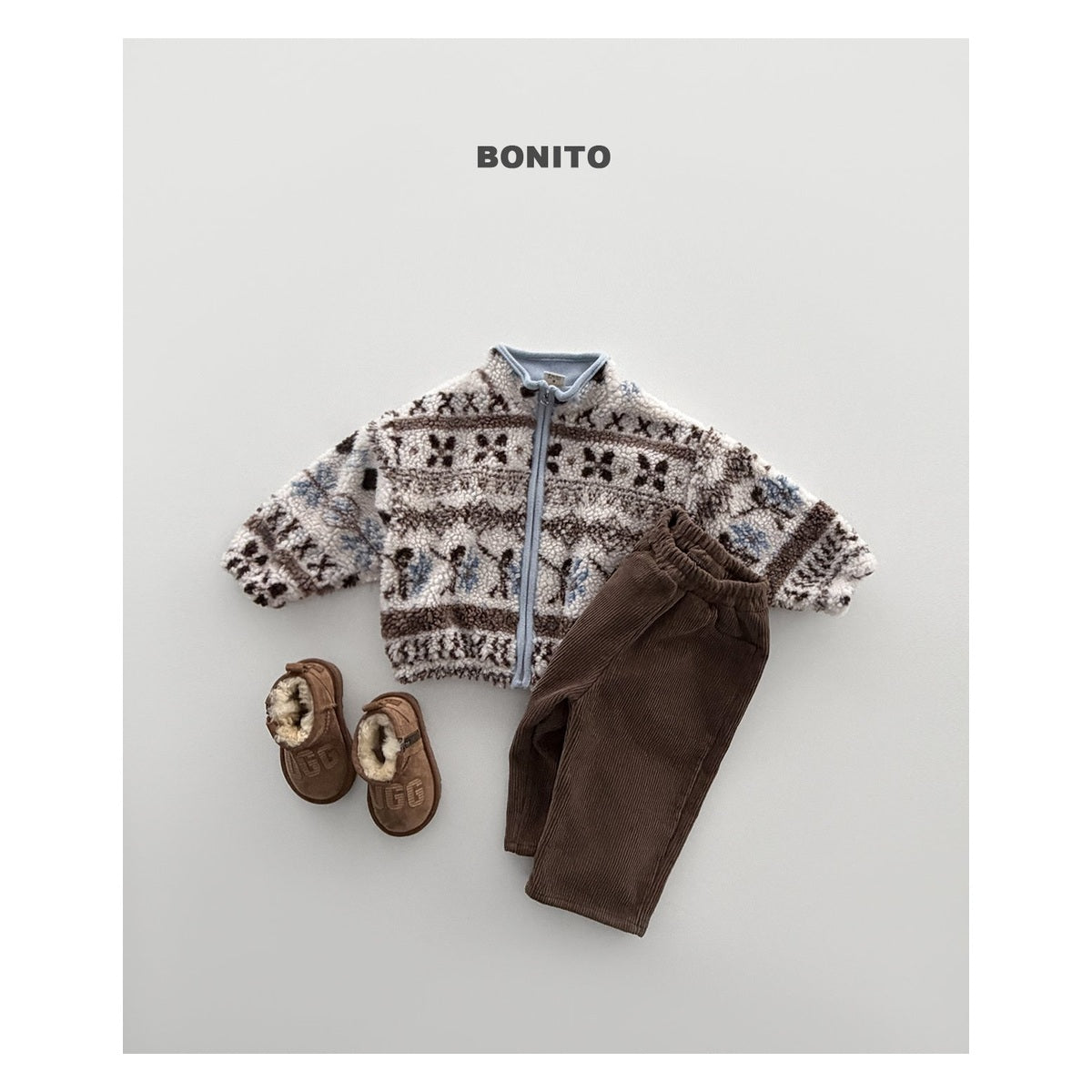 Bonito ノルディックジップアップジャンパー