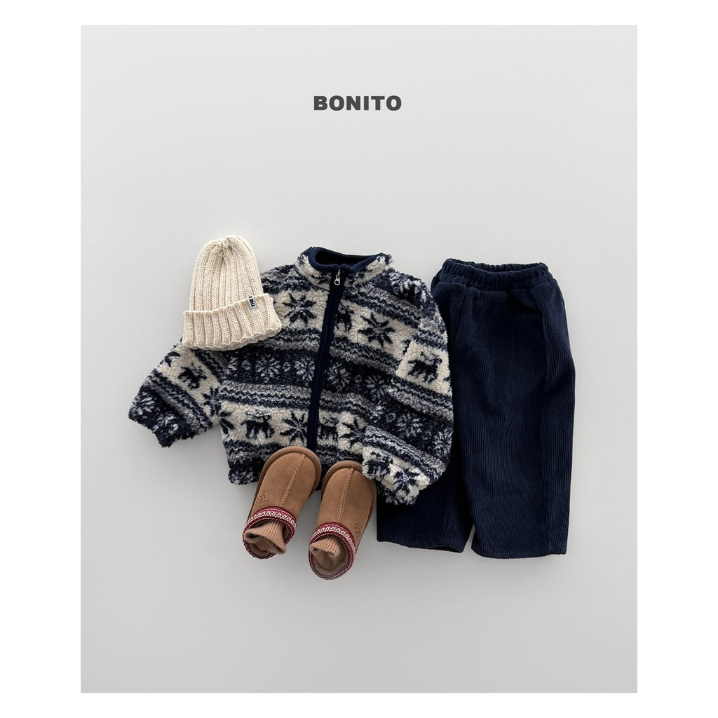 Bonito ノルディックジップアップジャンパー