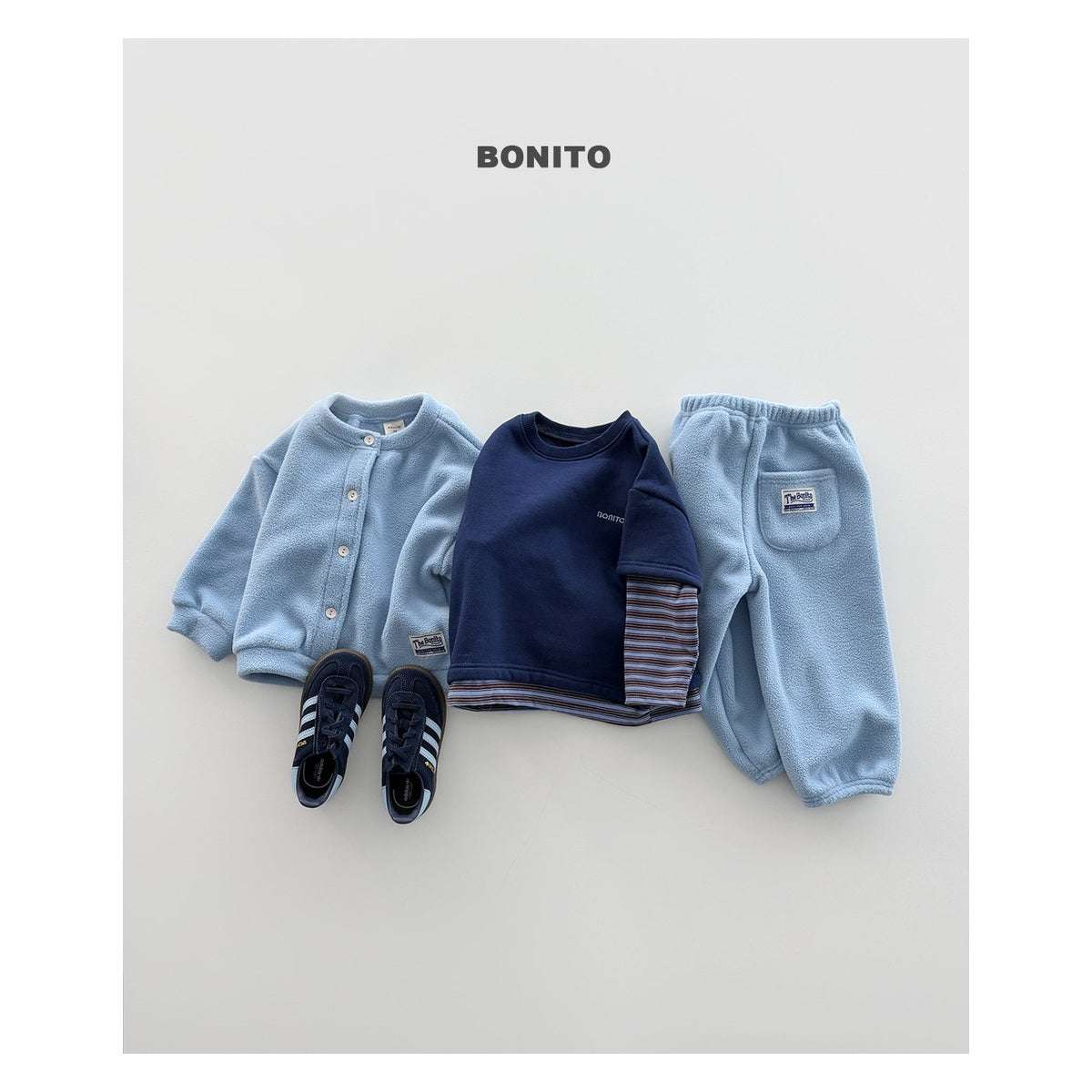 Bonito 雲柄カーディガン