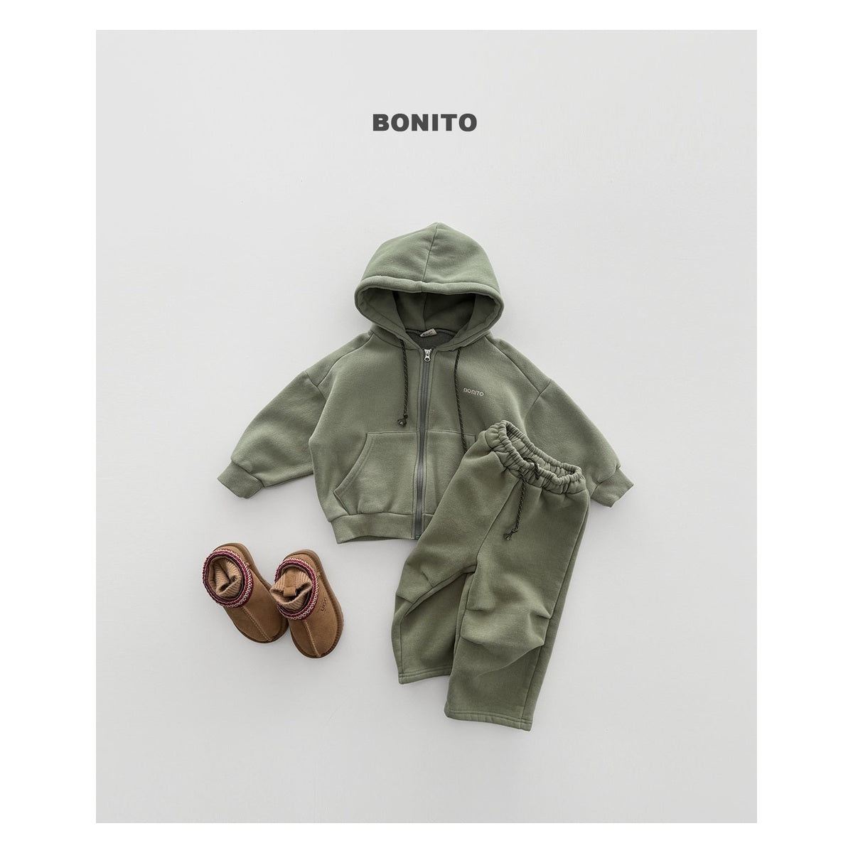 Bonito 裏起毛半袖レイヤードTシャツ