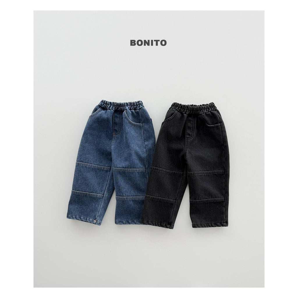 Bonito ウィンター切り替えデニムパンツ