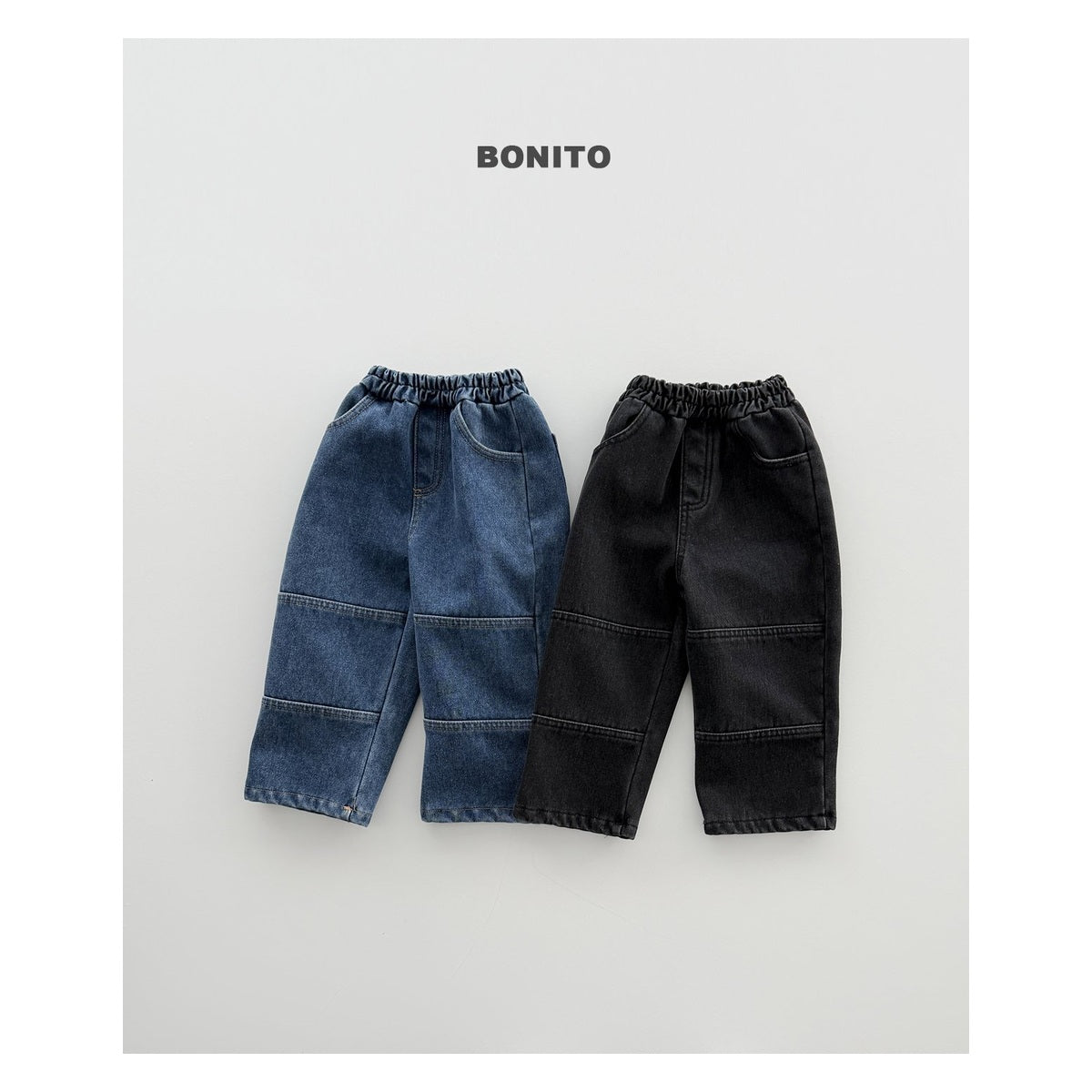 Bonito ウィンター切り替えデニムパンツ