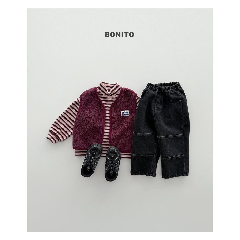 Bonito ウィンター切り替えデニムパンツ