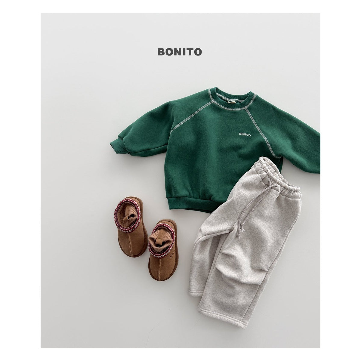 Bonito キャロットナグランスウェット
