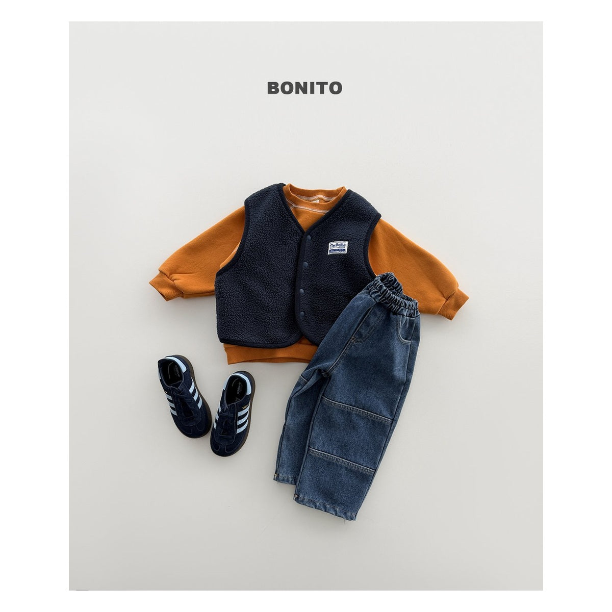 Bonito キャロットナグランスウェット