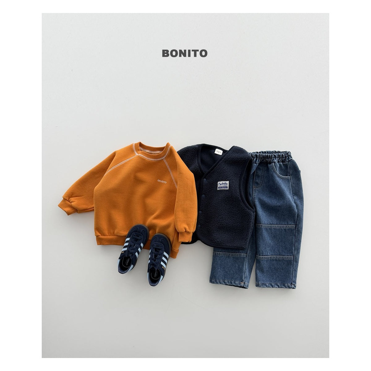Bonito キャロットナグランスウェット